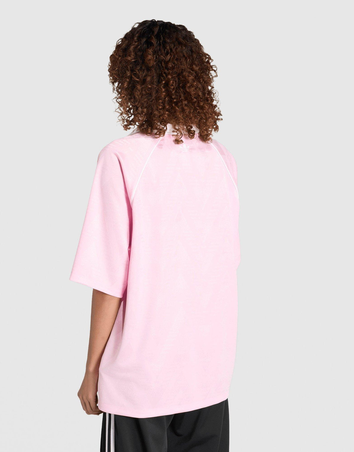 Script Football Collar T-Shirt