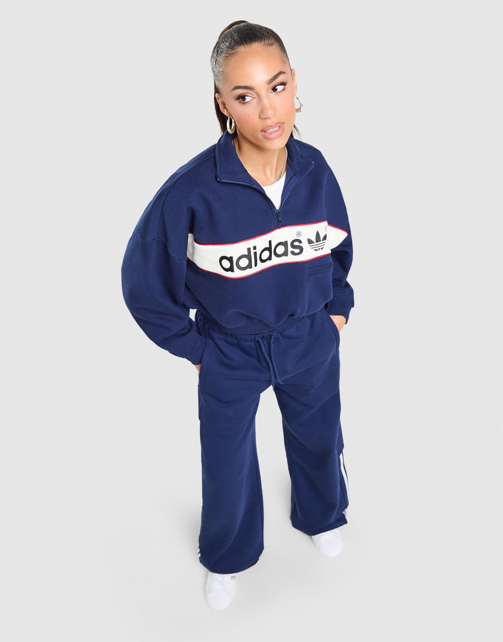 AdiSignature NY 1/4 Zip Track Top