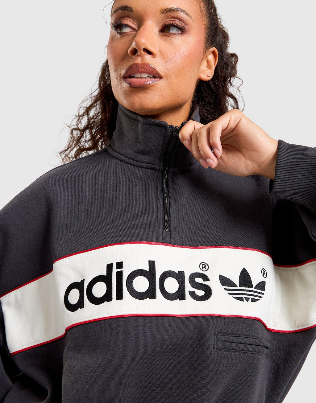 AdiSignature NY 1/4 Zip Track Top