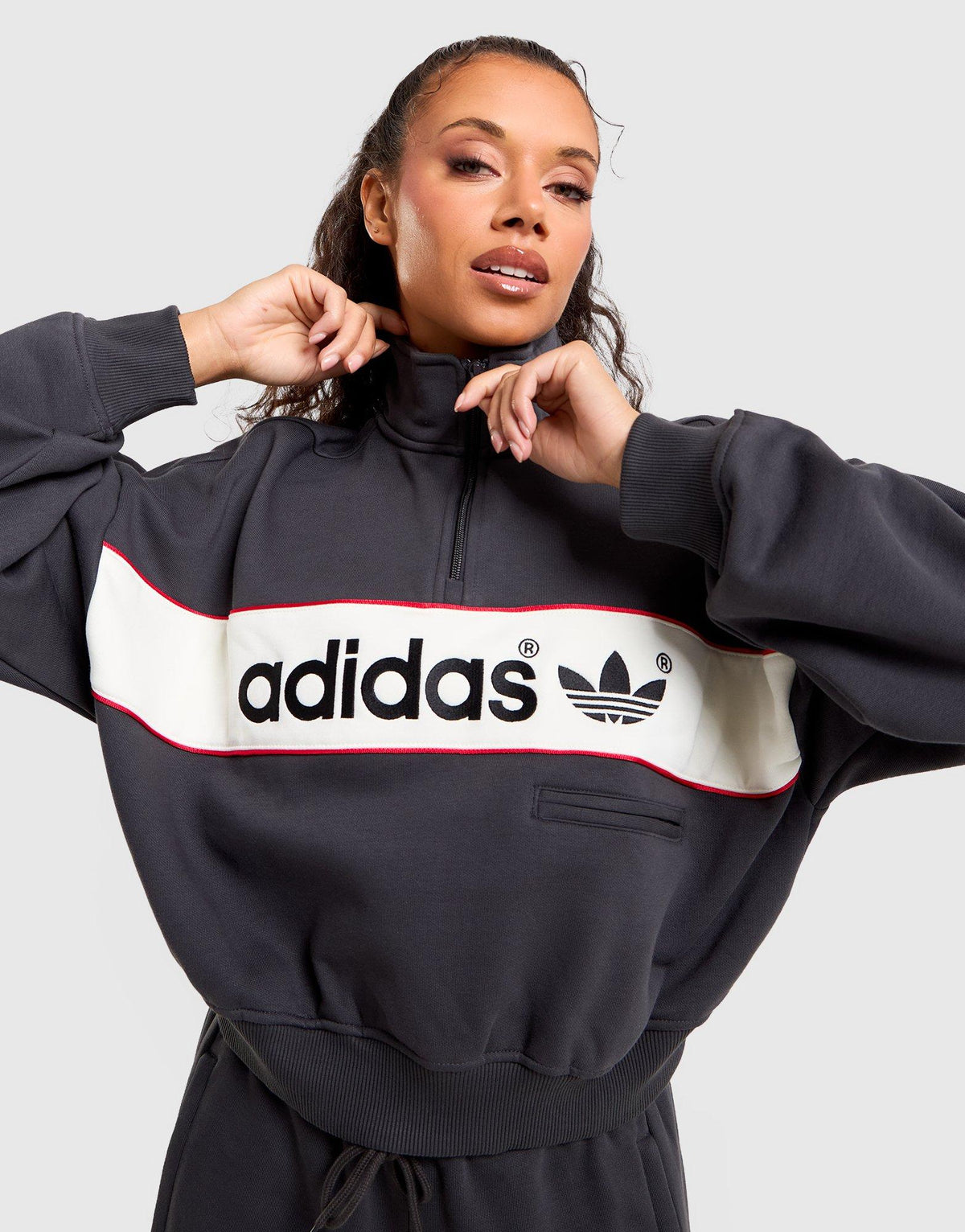 AdiSignature NY 1/4 Zip Track Top