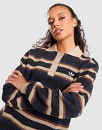 Stripe Polo Top