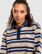Stripe Polo Top