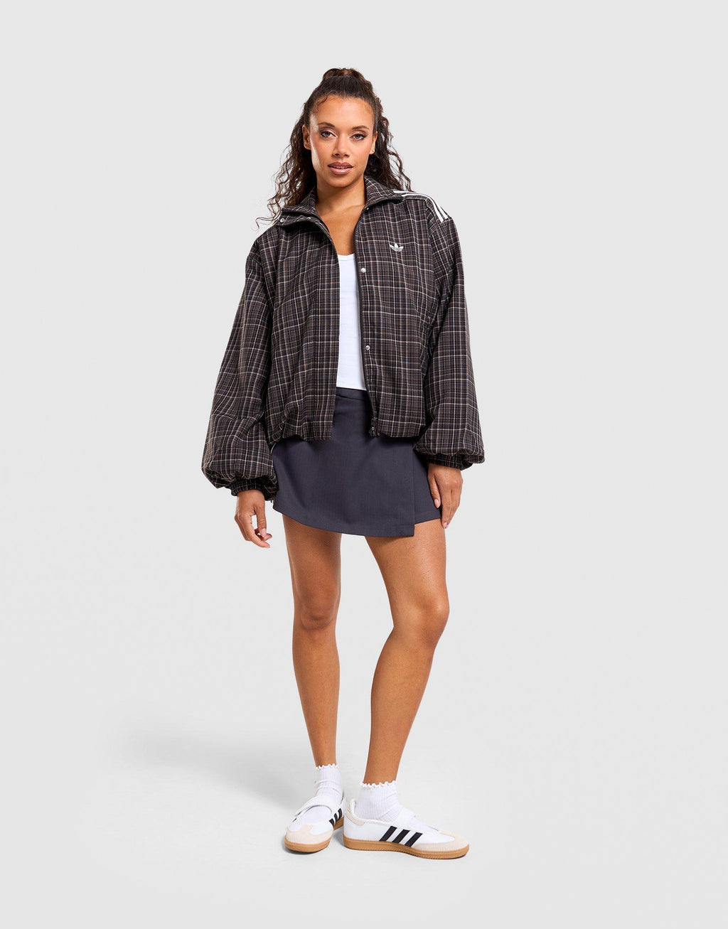 Check Tailored Track Top