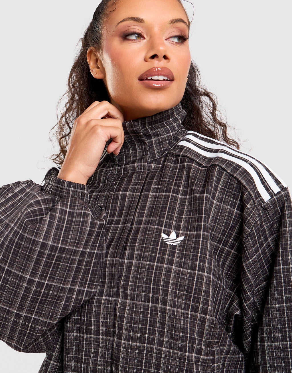 Check Tailored Track Top