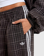 3-Stripes Check Tailored Track Pants