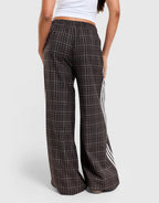 3-Stripes Check Tailored Track Pants
