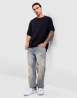 Speedway Distressed Denim Jeans