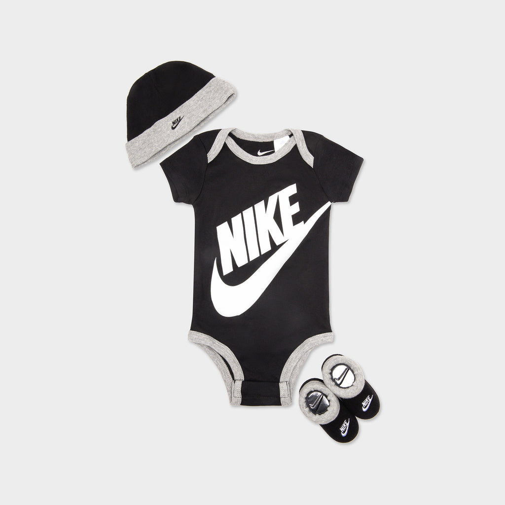 3 Piece Futura Logo Babygrow Set Infant