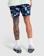 All-Over Print Woven Swim Shorts