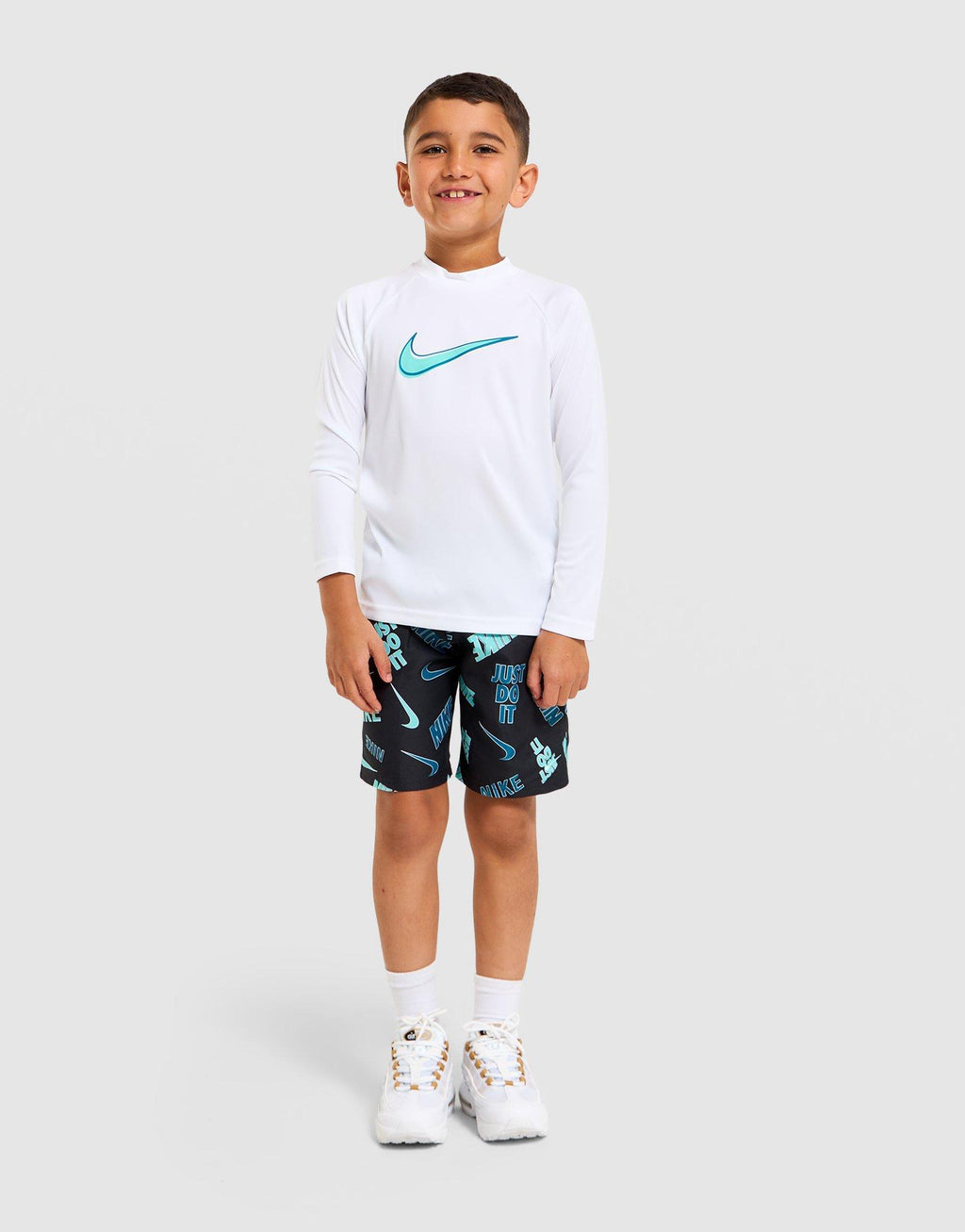 Swim Long Sleeve Top & Shorts Set Children's