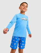 Swim Long Sleeve Top & Shorts Set Children's