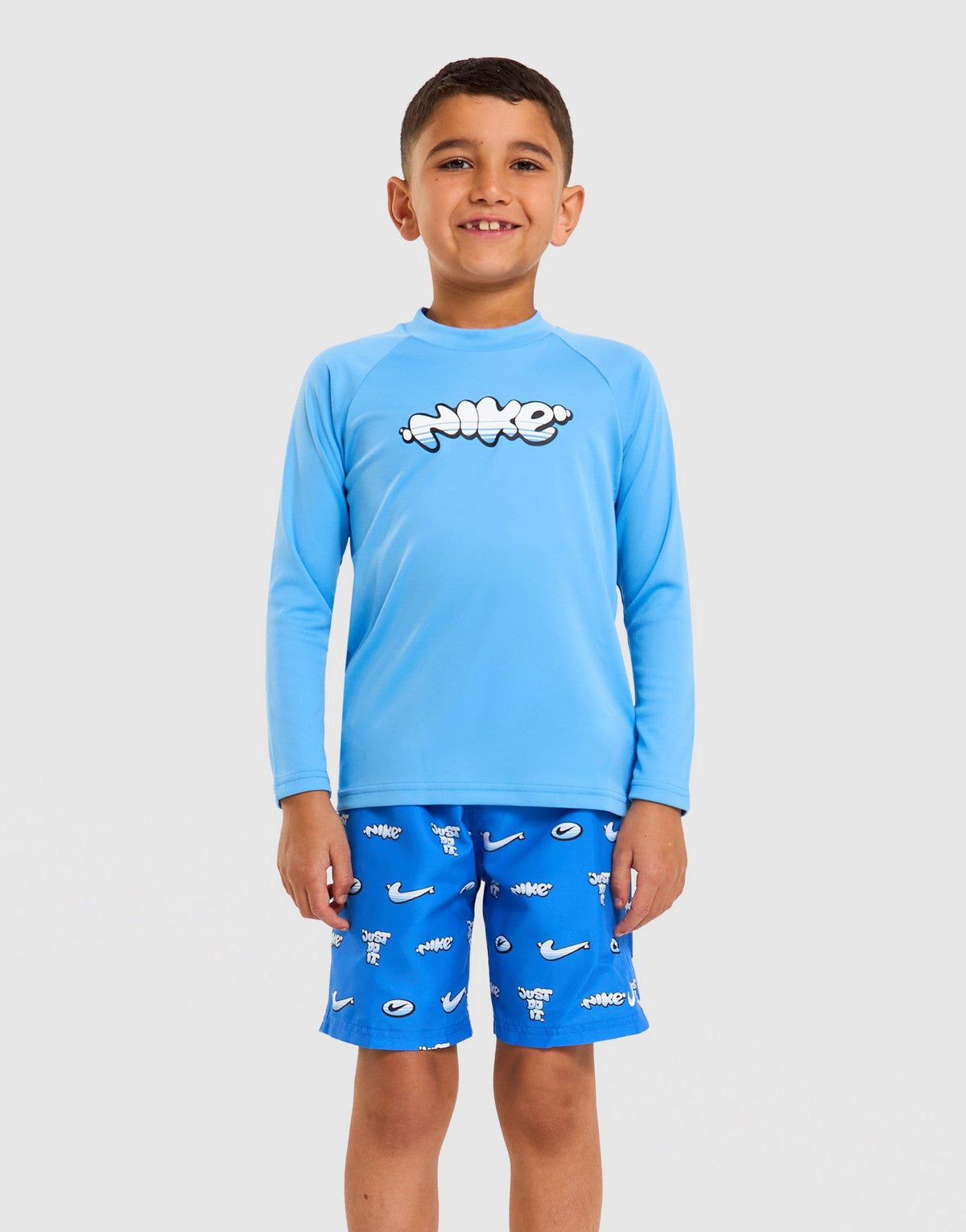 Swim Long Sleeve Top & Shorts Set Children's
