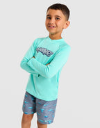 Swim Long Sleeve Top & Shorts Set Children's