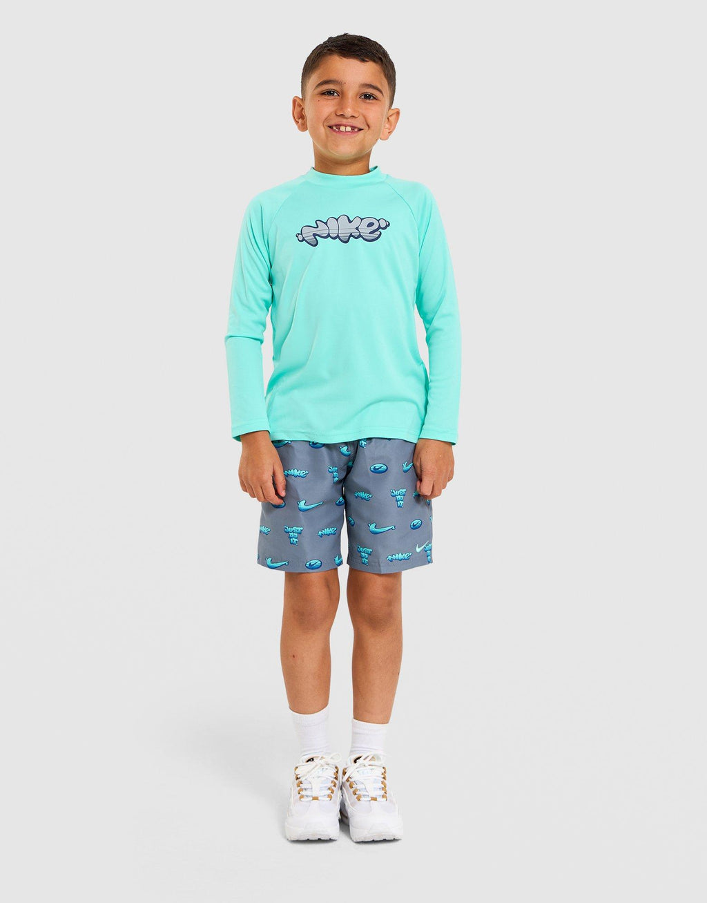 Swim Long Sleeve Top & Shorts Set Children's