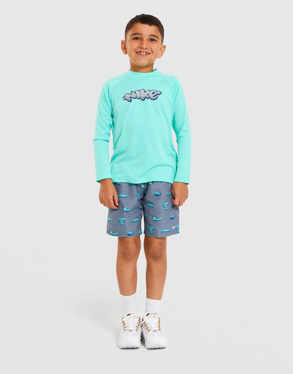 Swim Long Sleeve Top & Shorts Set Children's