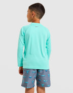 Swim Long Sleeve Top & Shorts Set Children's