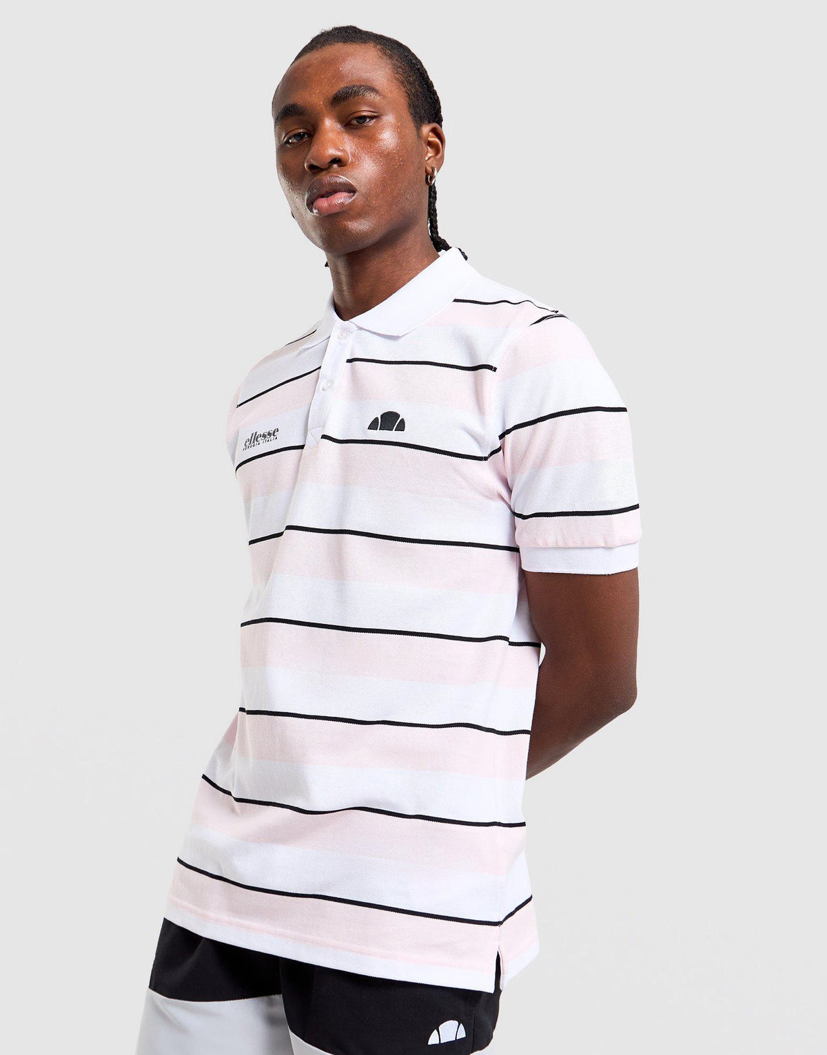 Castigano Stripe Polo Shirt
