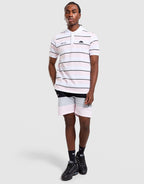 Castigano Stripe Polo Shirt