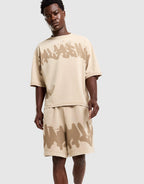 Sprayed Logo Shorts