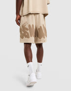 Sprayed Logo Shorts