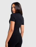 Oval Fitted Roched T-Shirt