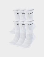 6-Pack Everyday Cushioned Training Crew Socks