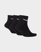Everyday Cushioned Training Ankle Socks (3 Pack)