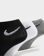 Everyday Cushioned Training Ankle Socks (3 Pack)
