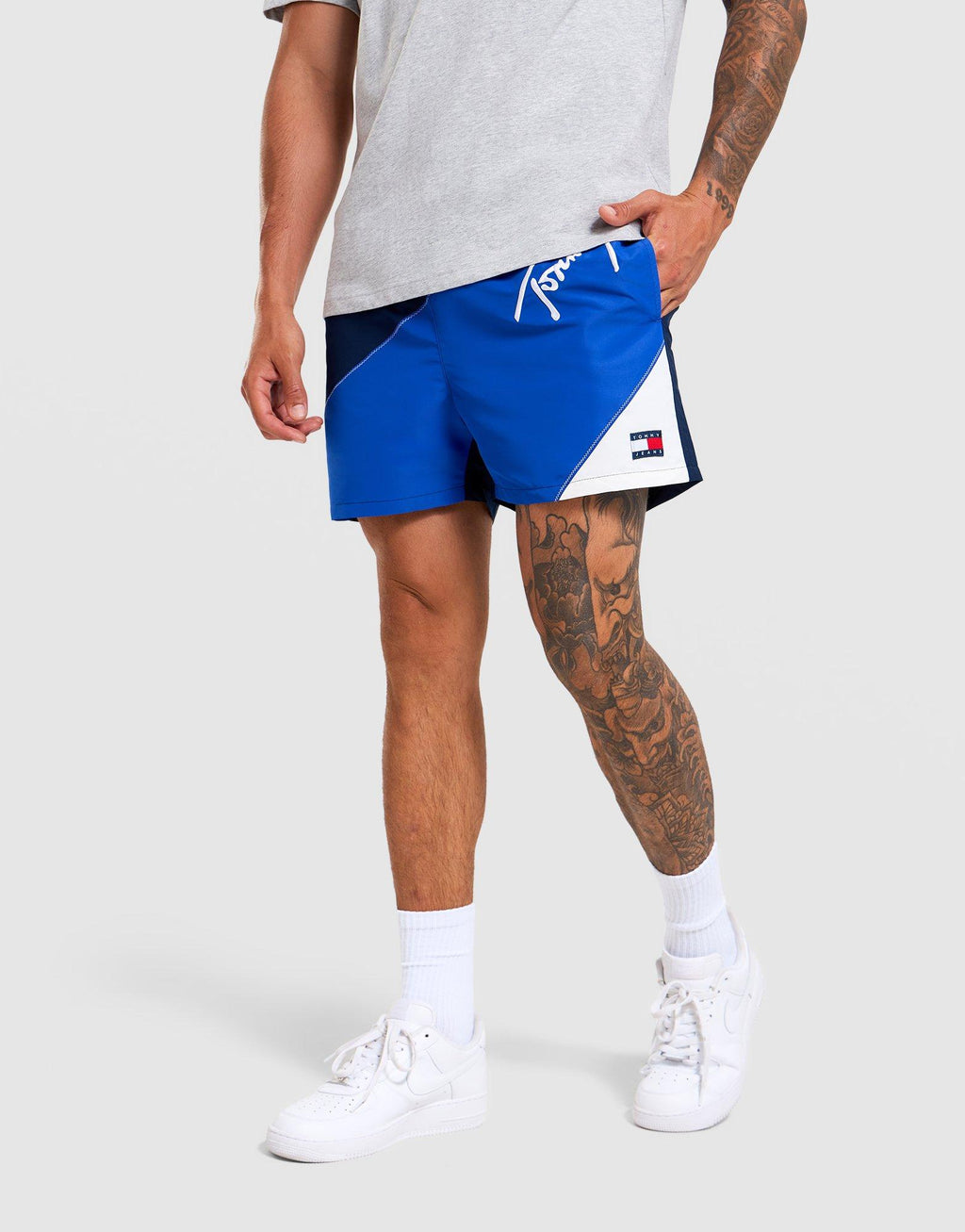 Stripe Swim Shorts