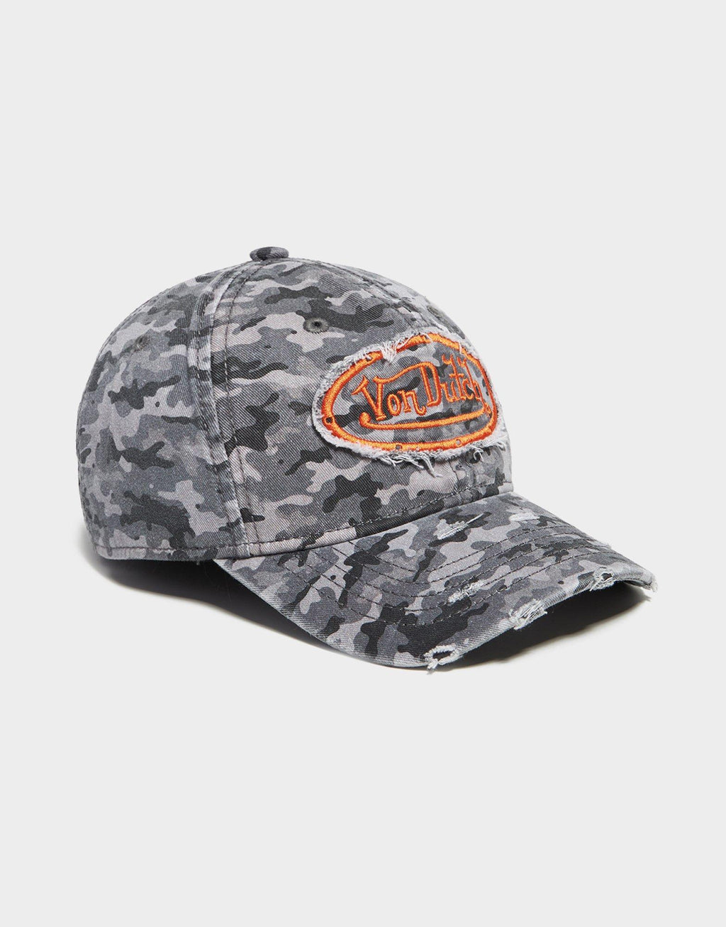 Dad Distressed Camo Cap
