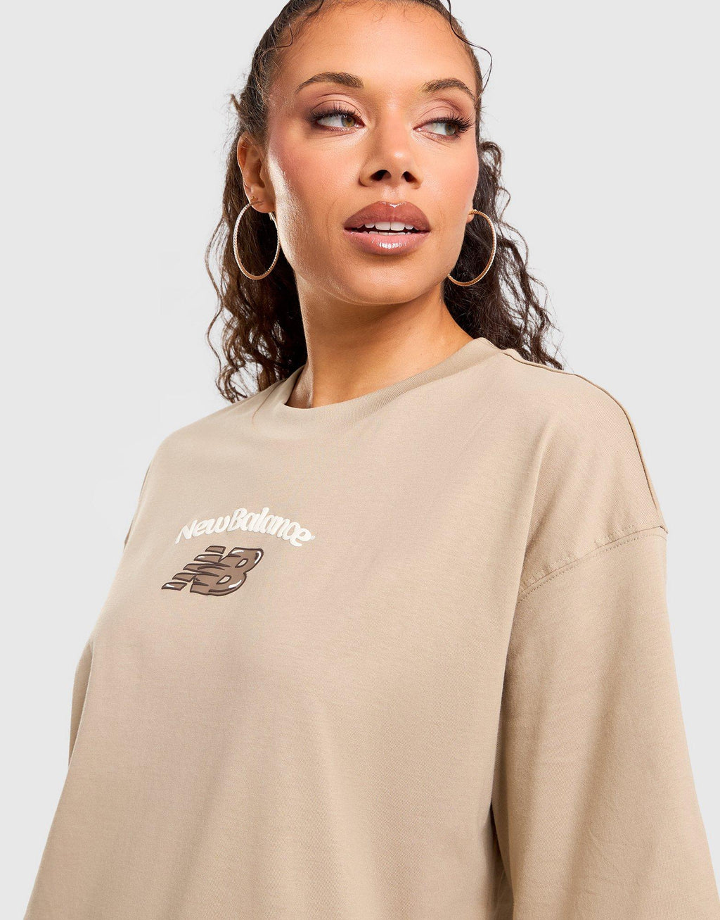 Bubble Logo Oversized T-Shirt