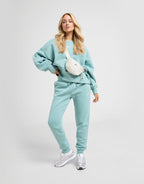 Phoenix Crop Oversized Crew Sweatshirt