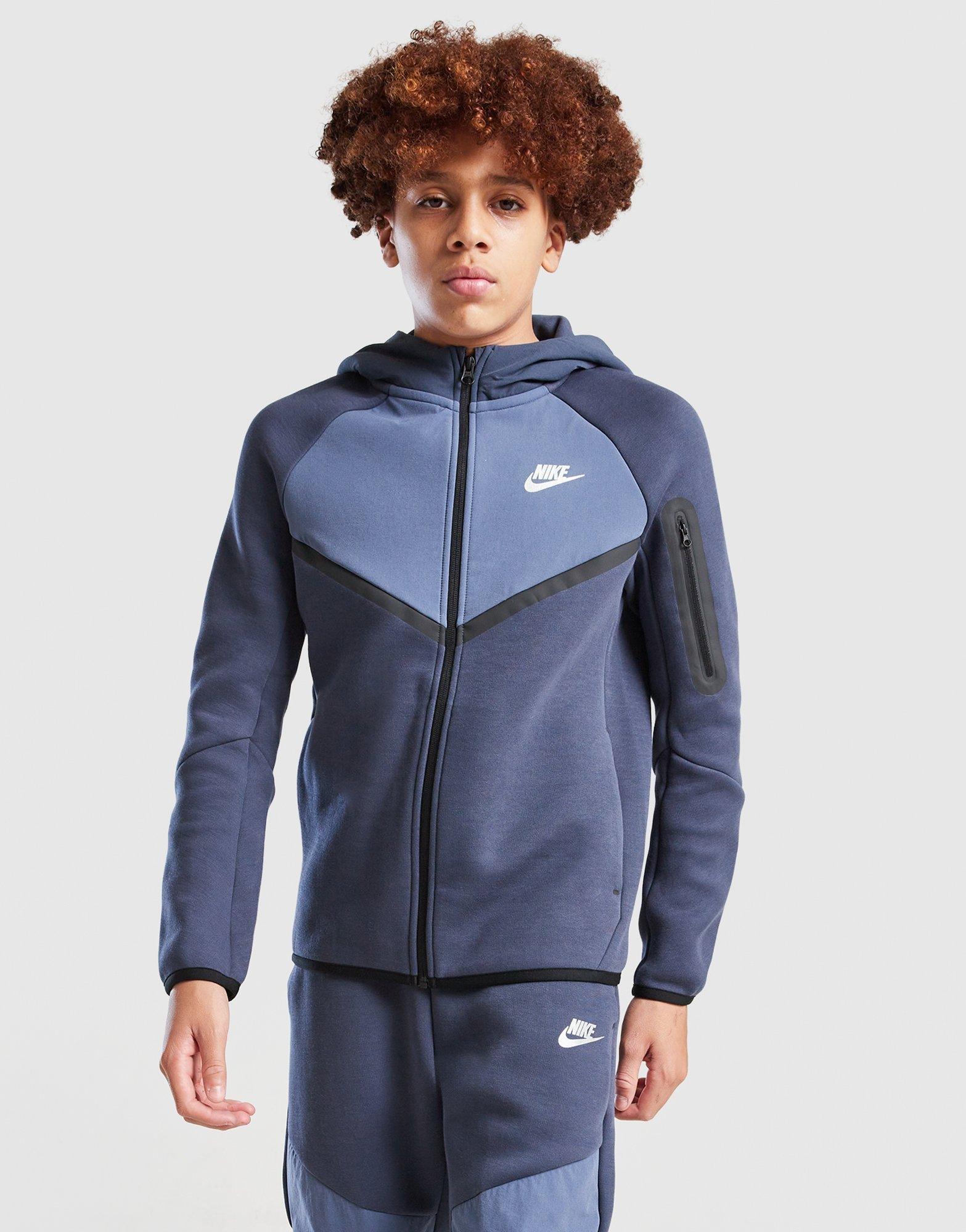 Tech Mix Full Zip Hoodie Junior