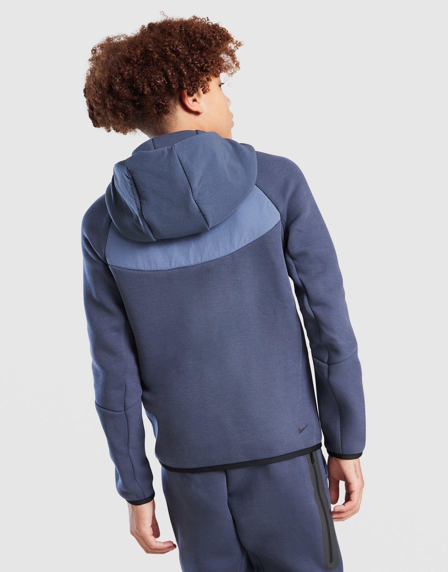 Tech Mix Full Zip Hoodie Junior