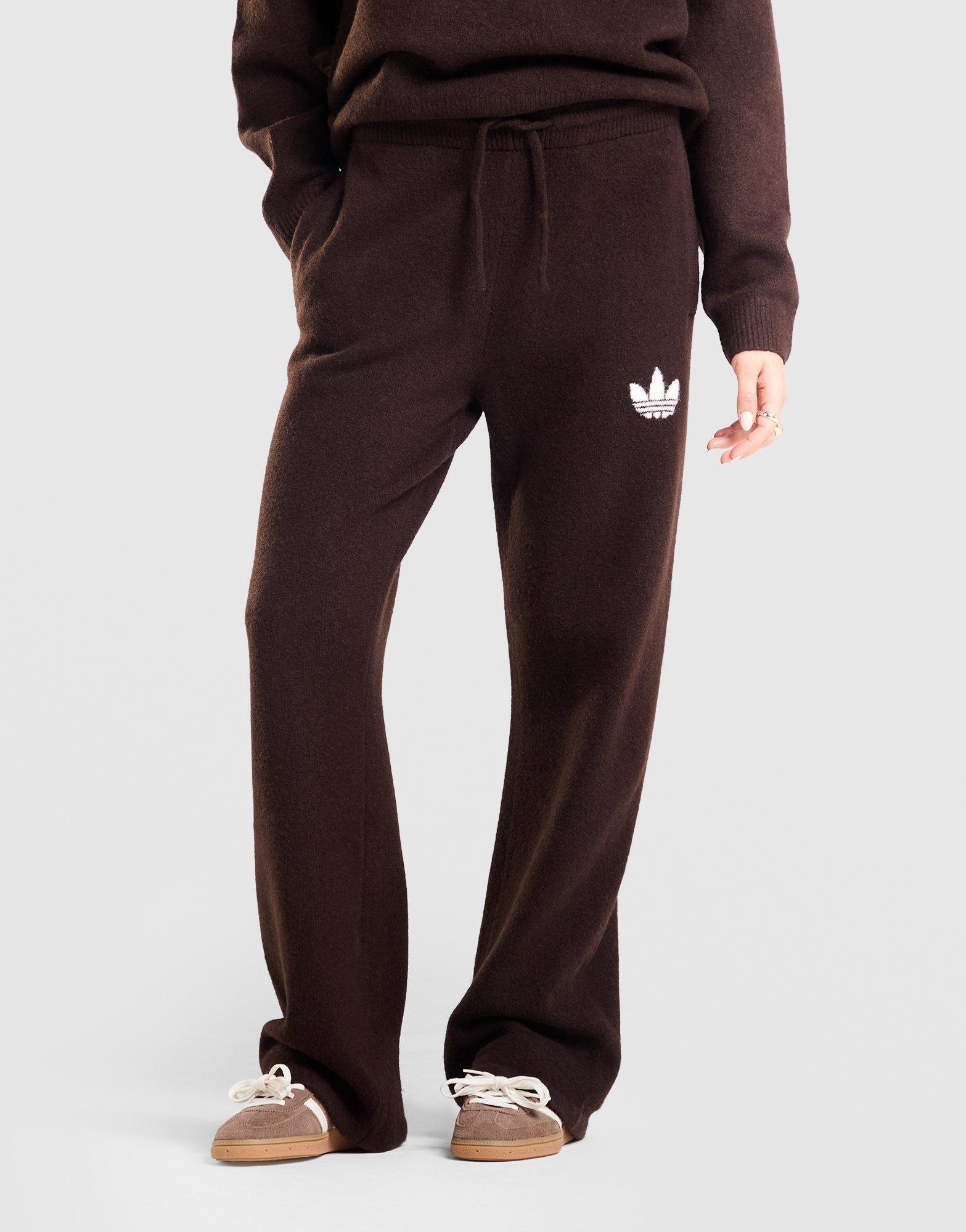 Trefoil Knit Track Pants
