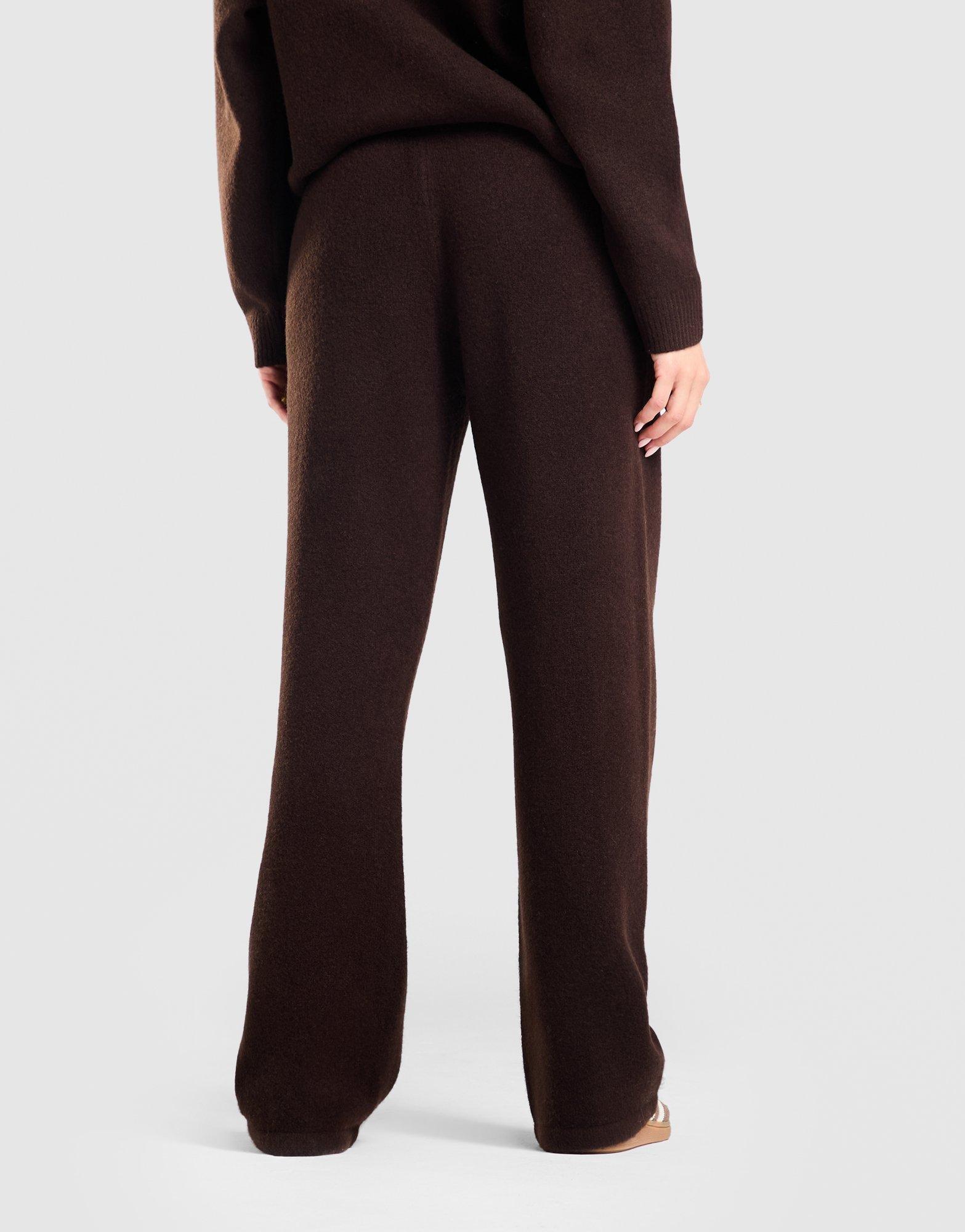Trefoil Knit Track Pants