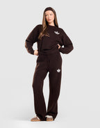 Trefoil Knit Track Pants