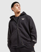 Chain Stitch Full-Zip Hoodie