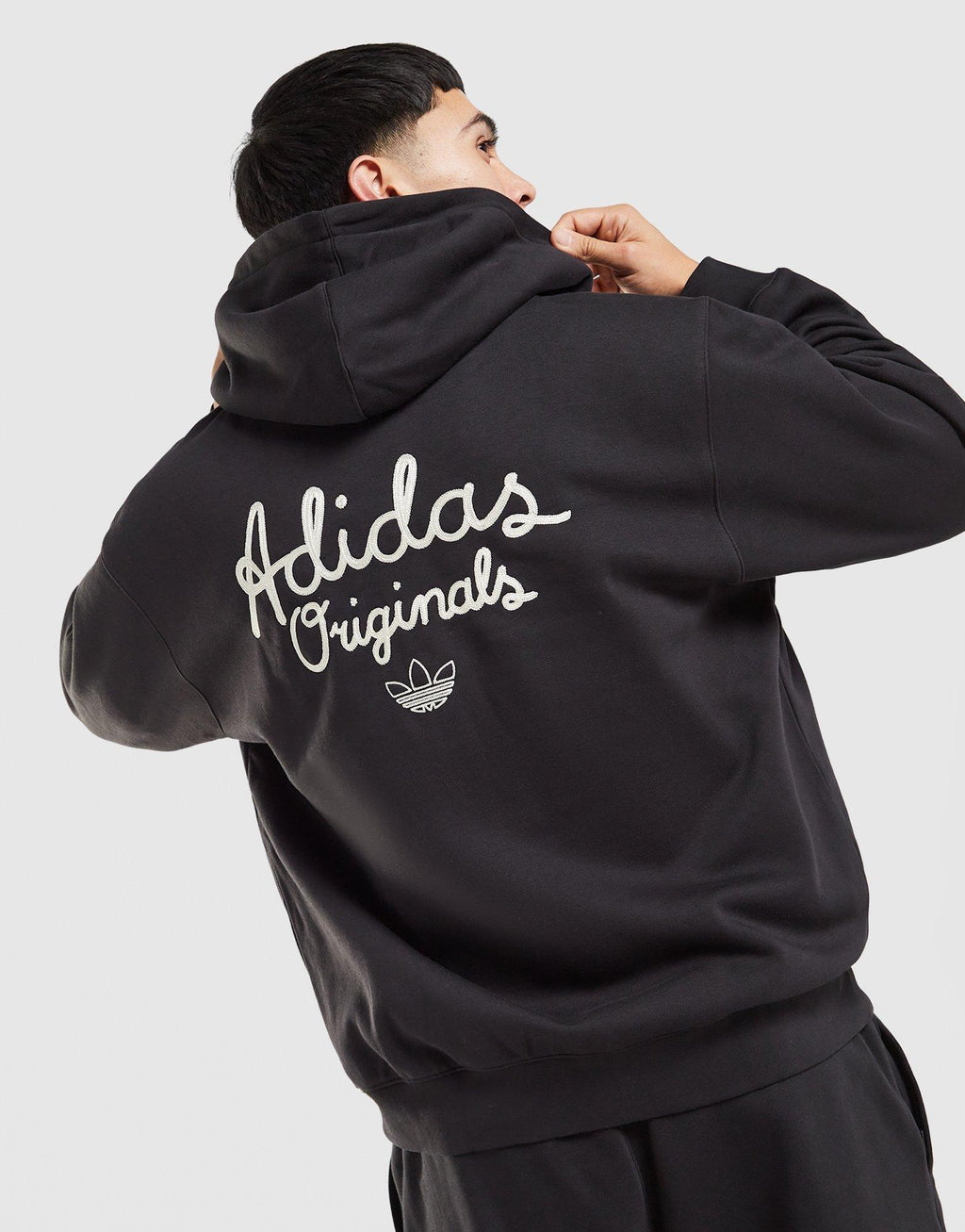 Chain Stitch Full-Zip Hoodie