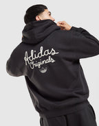 Chain Stitch Full-Zip Hoodie