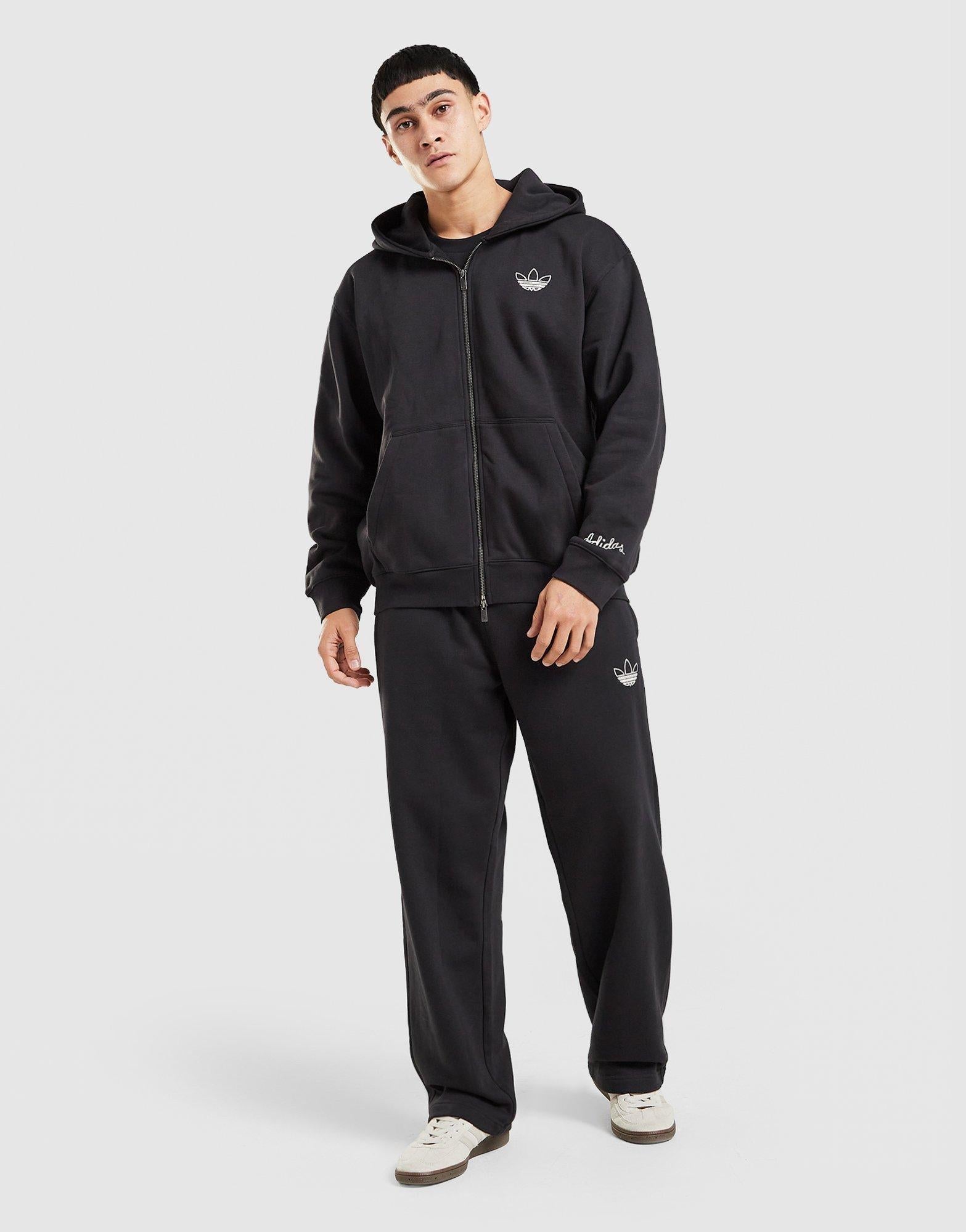 Chain Stitch Full-Zip Hoodie