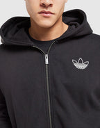 Chain Stitch Full-Zip Hoodie