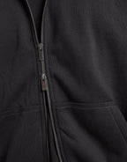 Chain Stitch Full-Zip Hoodie