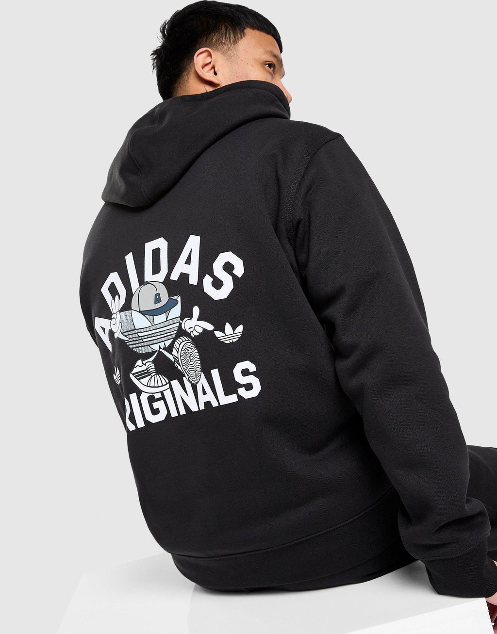 Trefoil Graphic Hoodie