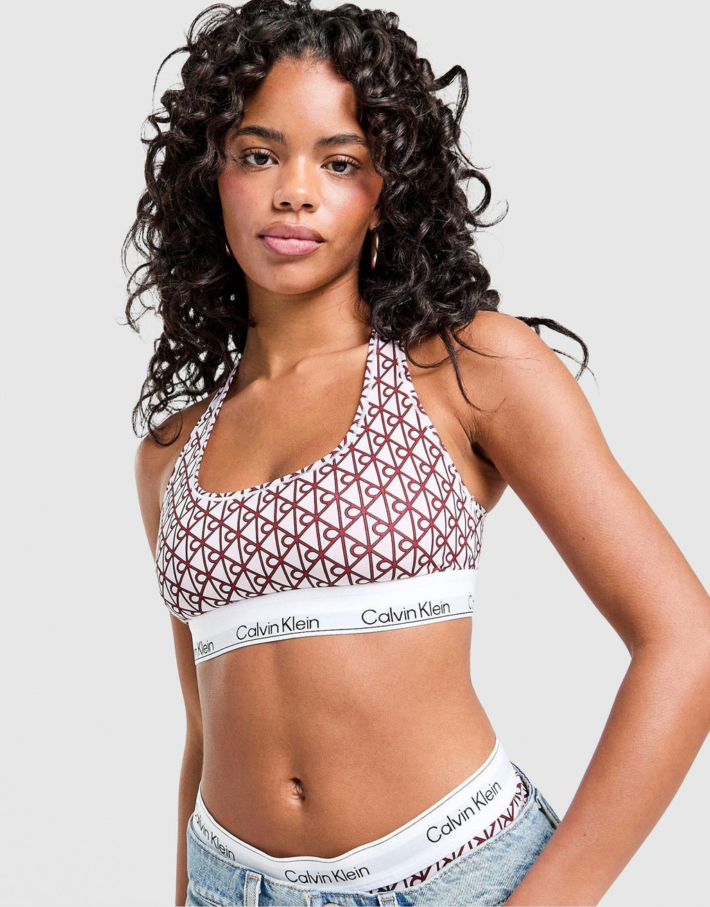 Modern Cotton All Over Print Bralette