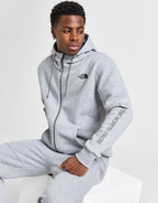 Linear Logo Full-Zip Hoodie
